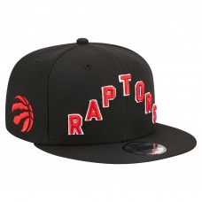 Бейсболка Toronto Raptors New Era Black Jersey Hook Statement Edition 9FIFTY