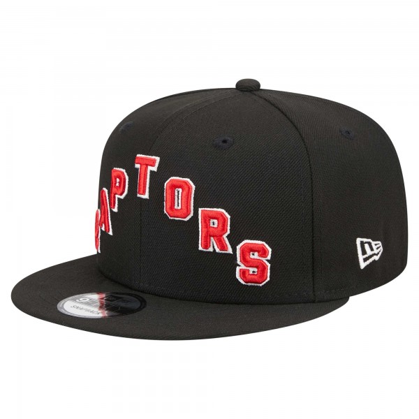 Бейсболка Toronto Raptors New Era Black Jersey Hook Statement Edition 9FIFTY