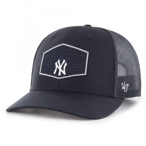 Бейсболка New York Yankees 47 Ridgeline Tonal Patch Trucker - Navy