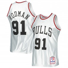 Игровая форма  Dennis Rodman Chicago Bulls Mitchell & Ness 1997-98 Hardwood Classics 75th Anniversary Swingman - Platinum