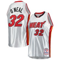 Игровая форма  Shaquille O'Neal Miami Heat Mitchell & Ness 2005-06 Hardwood Classics 75th Anniversary Swingman - Platinum