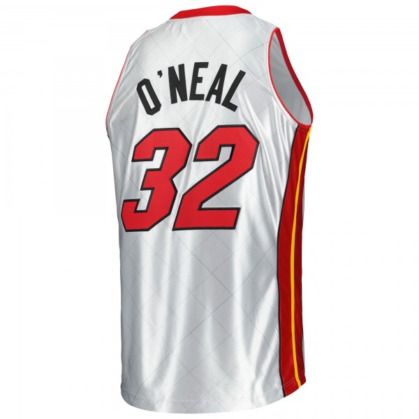 Игровая форма  Shaquille O'Neal Miami Heat Mitchell & Ness 2005-06 Hardwood Classics 75th Anniversary Swingman - Platinum