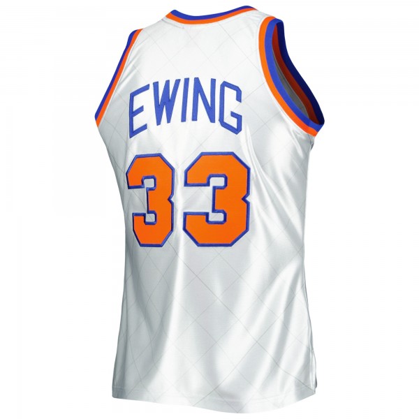 Игровая форма  Patrick Ewing New York Knicks Mitchell & Ness 1985-86 Hardwood Classics 75th Anniversary Swingman - Platinum