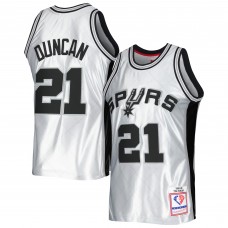 Игровая форма  Tim Duncan San Antonio Spurs Mitchell & Ness 1998-99 Hardwood Classics 75th Anniversary Swingman - Platinum
