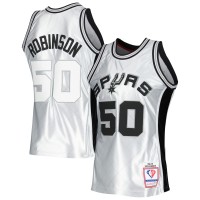 Игровая форма  David Robinson San Antonio Spurs Mitchell & Ness 1998-99 Hardwood Classics 75th Anniversary Swingman - Platinum