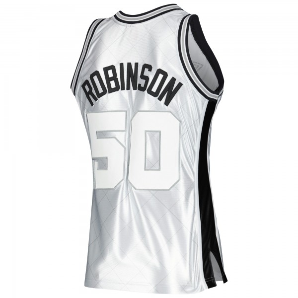 Игровая форма  David Robinson San Antonio Spurs Mitchell & Ness 1998-99 Hardwood Classics 75th Anniversary Swingman - Platinum