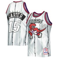 Игровая форма  Vince Carter Toronto Raptors Mitchell & Ness 1998-99 Hardwood Classics 75th Anniversary Swingman - Platinum