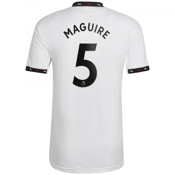 Игровая форма  Harry Maguire Manchester United adidas 2022/23 Away Replica Player - White