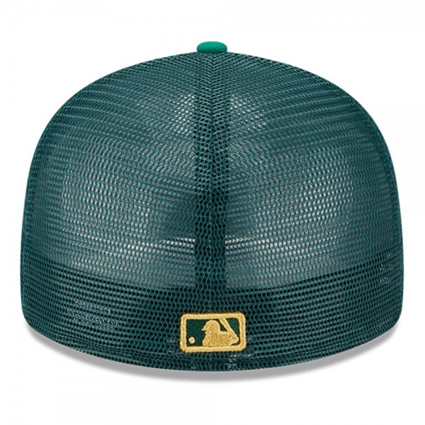 Бейсболка Los Angeles Dodgers New Era 2023 St. Patricks Day Low Profile 59FIFTY - Kelly Green