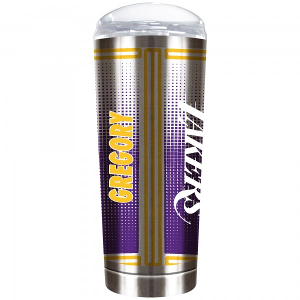 Los Angeles Lakers Team Logo 18oz. Personalized Roadie Tumbler