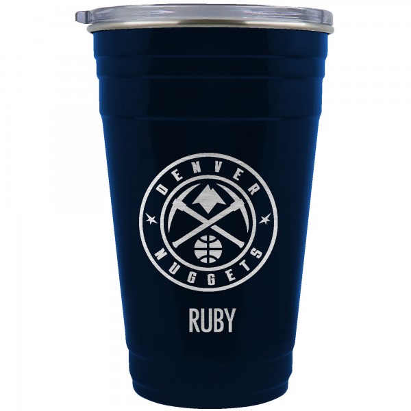 Именной стакан Denver Nuggets Team Logo 22oz. Tailgater Travel