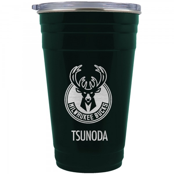 Именной стакан Milwaukee Bucks Team Logo 22oz. Tailgater Travel