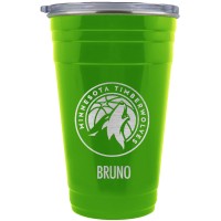 Именной бокал для вина Minnesota Timberwolves Team Logo 22oz. Tailgater