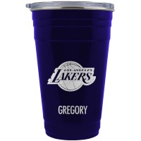 Los Angeles Lakers Team Logo 22oz. Personalized Tailgater Travel Tumbler