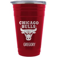 Именной стакан Chicago Bulls Team Logo 22oz. Tailgater Travel