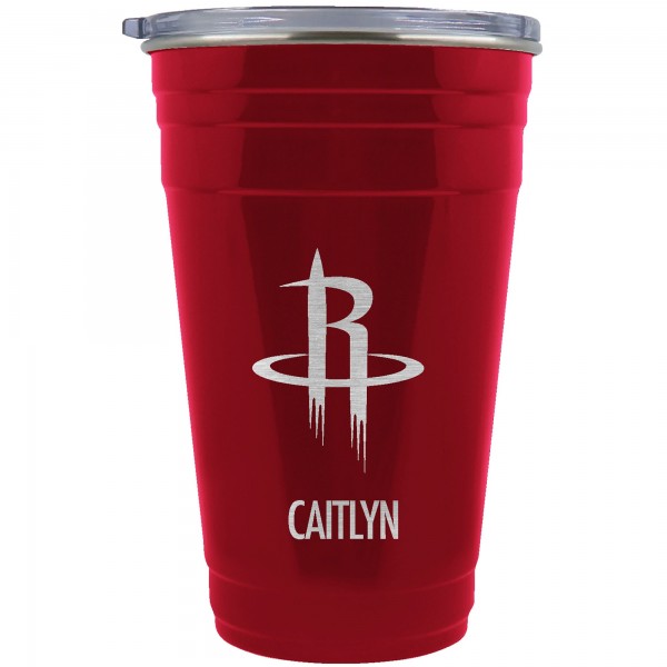 Именной стакан Houston Rockets Team Logo 22oz. Tailgater Travel
