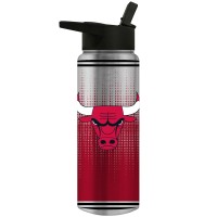 Chicago Bulls Team Logo 24oz. Personalized Jr. Thirst Water Bottle