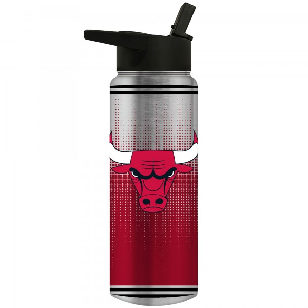 Chicago Bulls Team Logo 24oz. Personalized Jr. Thirst Water Bottle