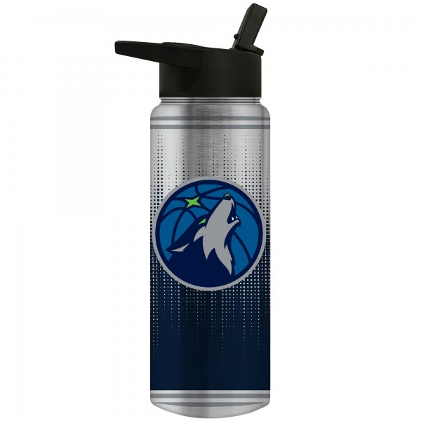 Именная бутылка Minnesota Timberwolves Team Logo 24oz. Jr. Thirst
