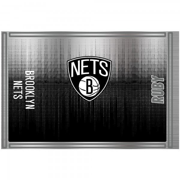 Brooklyn Nets Team Logo 24oz. Personalized Jr. Thirst Water Bottle