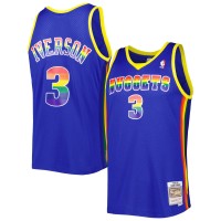 Игровая форма Allen Iverson Denver Nuggets Mitchell & Ness 2006-07 Hardwood Classics Reload 3.0 Swingman - Royal