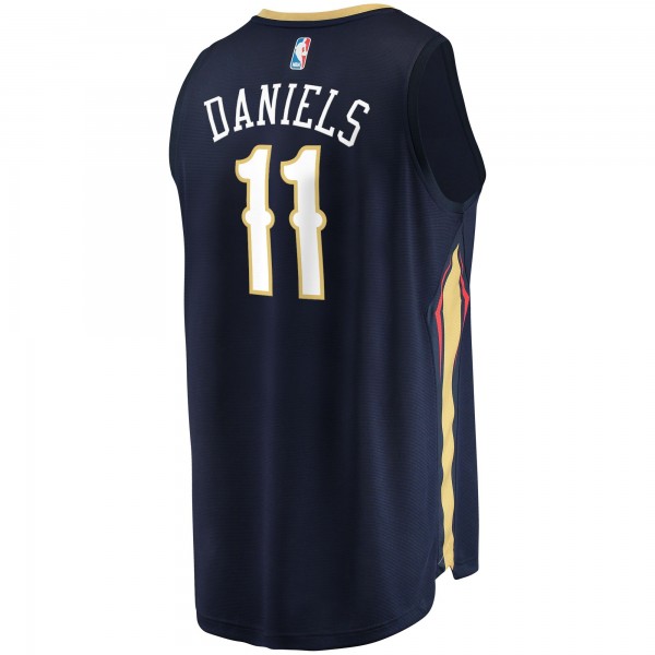 Игровая форма  Dyson Daniels New Orleans Pelicans 2022 NBA Draft First Round Pick Fast Break Replica Player - Icon Edition - Navy