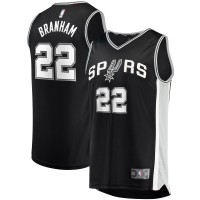 Игровая форма  Malaki Branham San Antonio Spurs 2022 NBA Draft First Round Pick Fast Break Replica Player - Icon Edition - Black