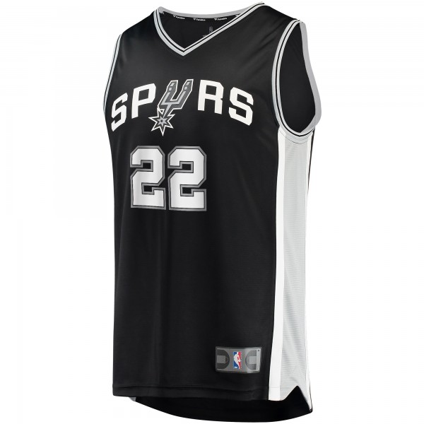 Игровая форма  Malaki Branham San Antonio Spurs 2022 NBA Draft First Round Pick Fast Break Replica Player - Icon Edition - Black