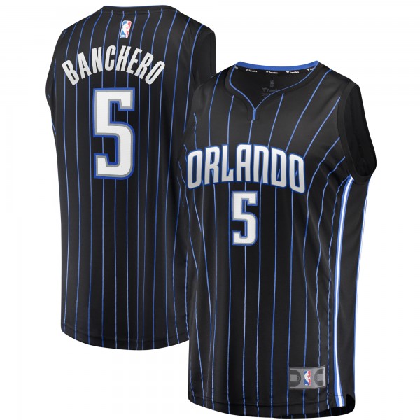 Игровая форма  Paolo Banchero Orlando Magic 2022 NBA Draft First Round Pick Fast Break Replica Player - Icon Edition - Black