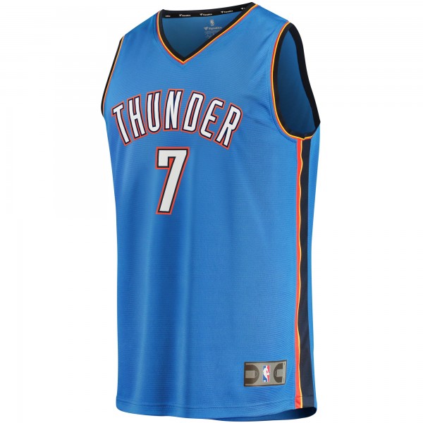 Игровая форма  Chet Holmgren Oklahoma City Thunder 2022 NBA Draft First Round Pick Fast Break Replica Player - Icon Edition - Blue