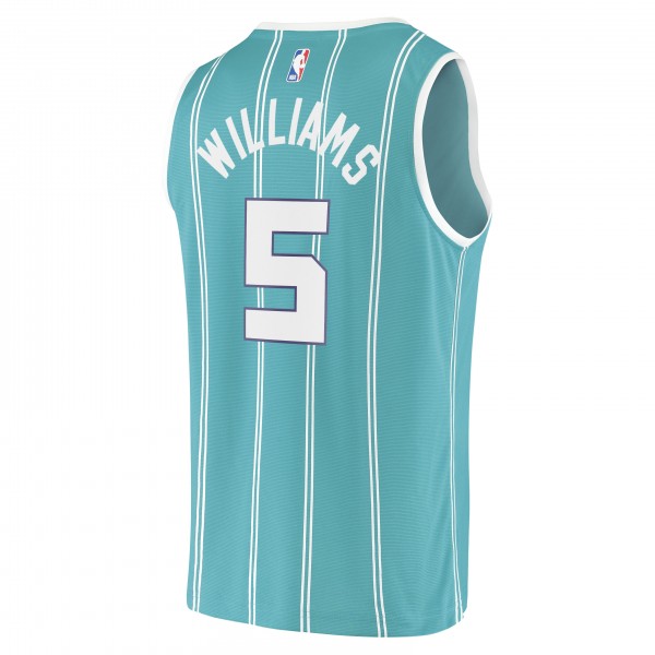Игровая форма Mark Williams Charlotte Hornets 2022 NBA Draft First Round Pick Fast Break Replica - Icon Edition - Teal