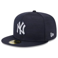 Бейсболка New York Yankees New Era 2023 Clubhouse 59FIFTY - Navy