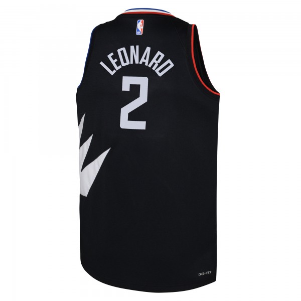 Игровая форма  Kawhi Leonard LA Clippers Jordan Brand Youth Swingman - Statement Edition - Black
