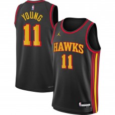 Игровая форма  Trae Young Atlanta Hawks Jordan Brand Youth Swingman - Statement Edition - Black