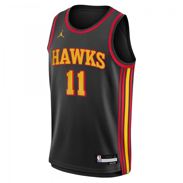 Игровая форма  Trae Young Atlanta Hawks Jordan Brand Youth Swingman - Statement Edition - Black