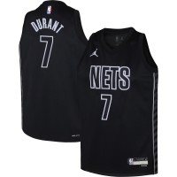 Игровая джерси Youth Brooklyn Nets Kevin Durant Jordan Brand Black - Statement Edition
