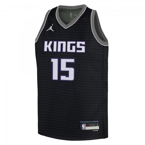 Игровая форма  Davion Mitchell Sacramento Kings Jordan Brand Youth Swingman - Statement Edition - Black