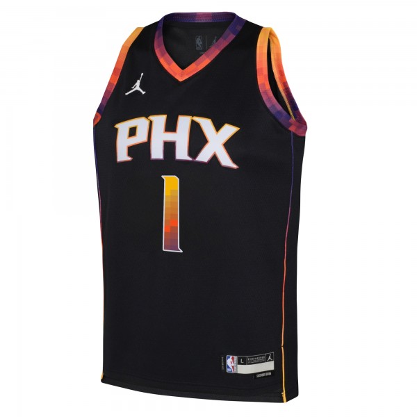 Игровая форма  Devin Booker Phoenix Suns Jordan Brand Youth Swingman - Statement Edition - Black
