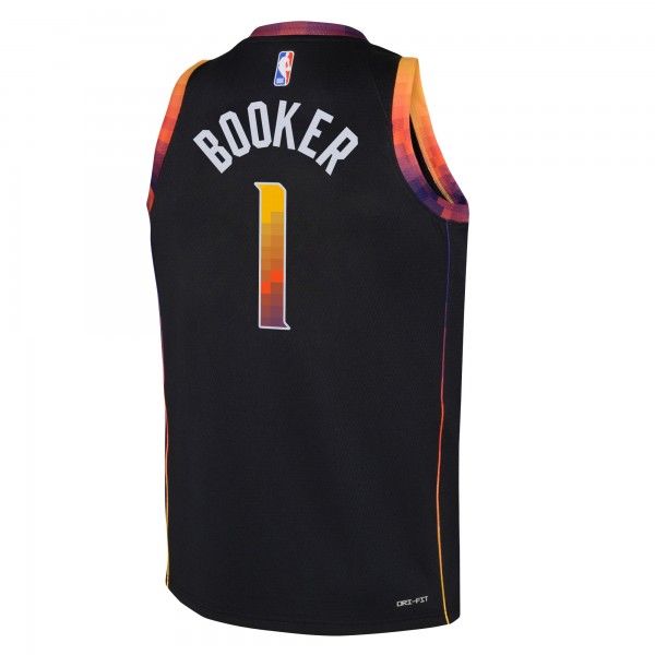 Игровая форма  Devin Booker Phoenix Suns Jordan Brand Youth Swingman - Statement Edition - Black