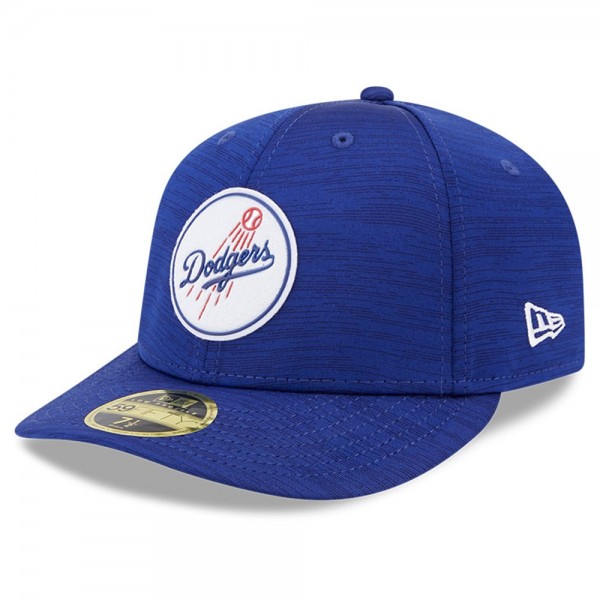 Бейсболка Los Angeles Dodgers New Era 2023 Clubhouse Low Profile 59FIFTY - Royal