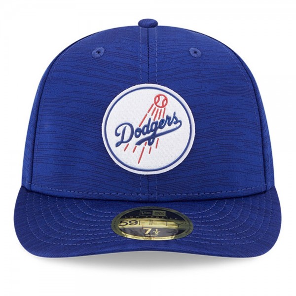 Бейсболка Los Angeles Dodgers New Era 2023 Clubhouse Low Profile 59FIFTY - Royal