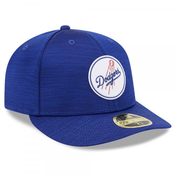 Бейсболка Los Angeles Dodgers New Era 2023 Clubhouse Low Profile 59FIFTY - Royal