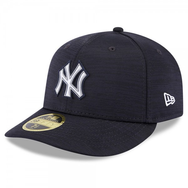 Бейсболка New York Yankees New Era 2023 Clubhouse Low Profile 59FIFTY - Navy