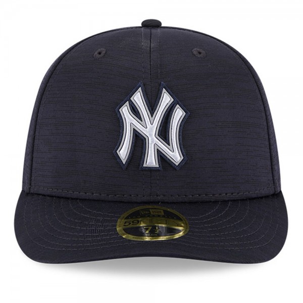 Бейсболка New York Yankees New Era 2023 Clubhouse Low Profile 59FIFTY - Navy