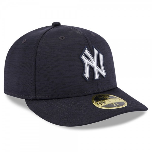 Бейсболка New York Yankees New Era 2023 Clubhouse Low Profile 59FIFTY - Navy