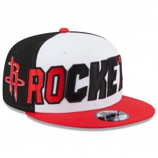 Бейсболка Houston Rockets New Era Back Half 9FIFTY - White/Red