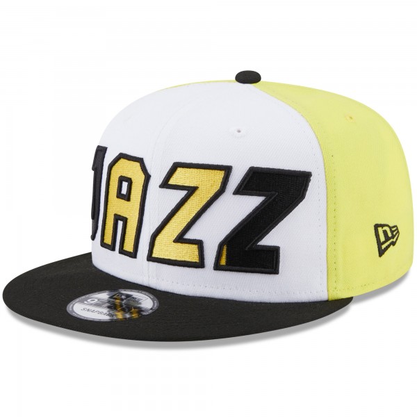 Бейсболка Utah Jazz New Era Back Half 9FIFTY - White/Black