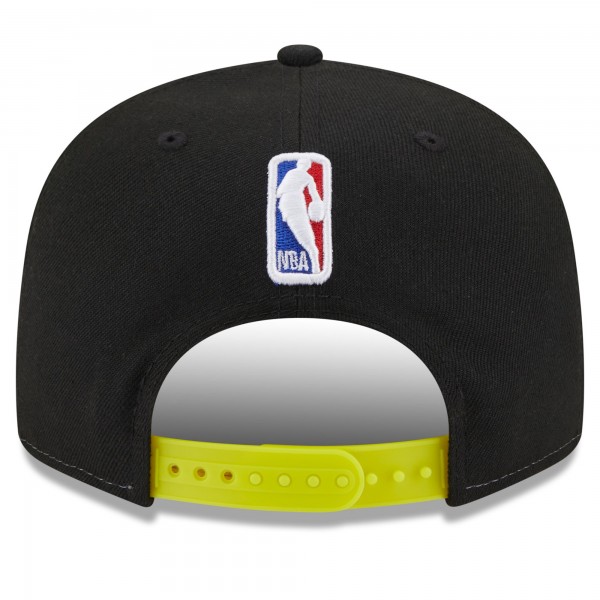 Бейсболка Utah Jazz New Era Back Half 9FIFTY - White/Black
