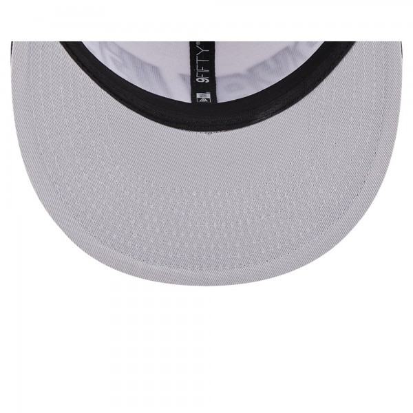 Бейсболка Cleveland Cavaliers New Era Back Half 9FIFTY - White/Black