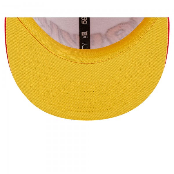 Бейсболка Atlanta Hawks New Era Back Half 9FIFTY - White/Red